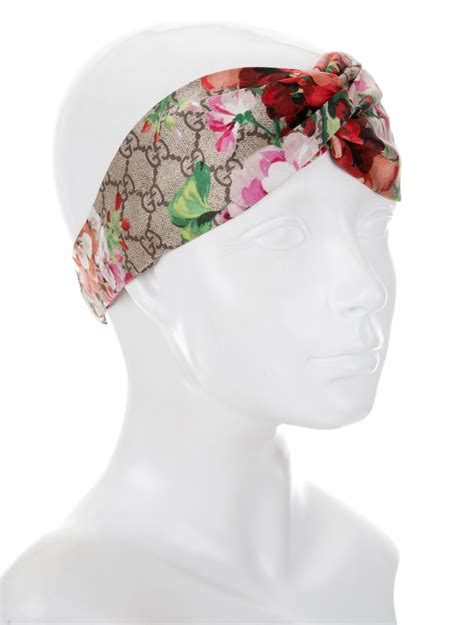 Gucci GG Blooms Silk Headband 